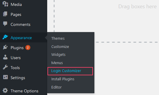 Custom Login Page Customizer